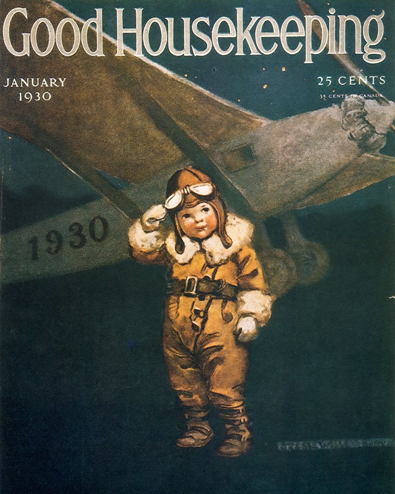 Good Housekeeping - Aviator art print by Jessie Willcox Smith for $57.95 CAD