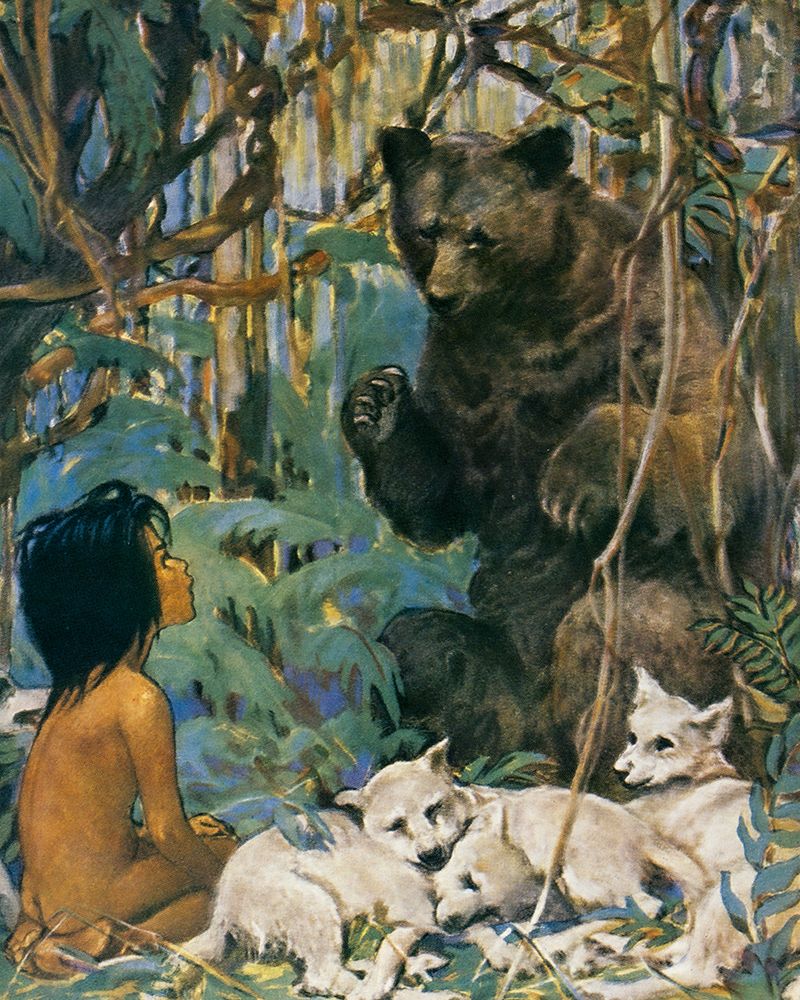 Good Housekeeping - Mowgli art print by Jessie Willcox Smith for $57.95 CAD