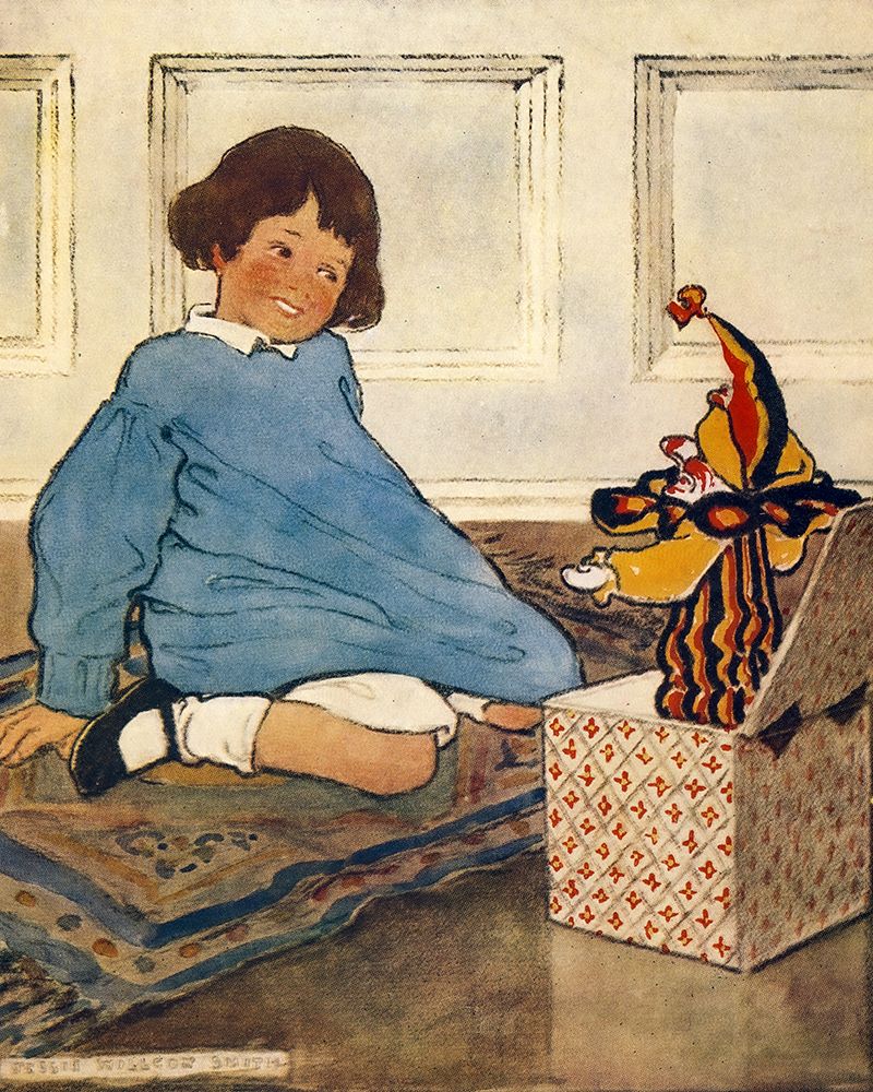 The Everyday Fairy Book 1915 - Jack-in-the-Box art print by Jessie Willcox Smith for $57.95 CAD