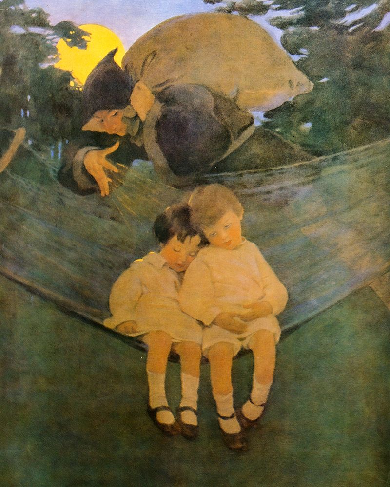 The Ladies Home Journal 1915 - The Sandman art print by Jessie Willcox Smith for $57.95 CAD
