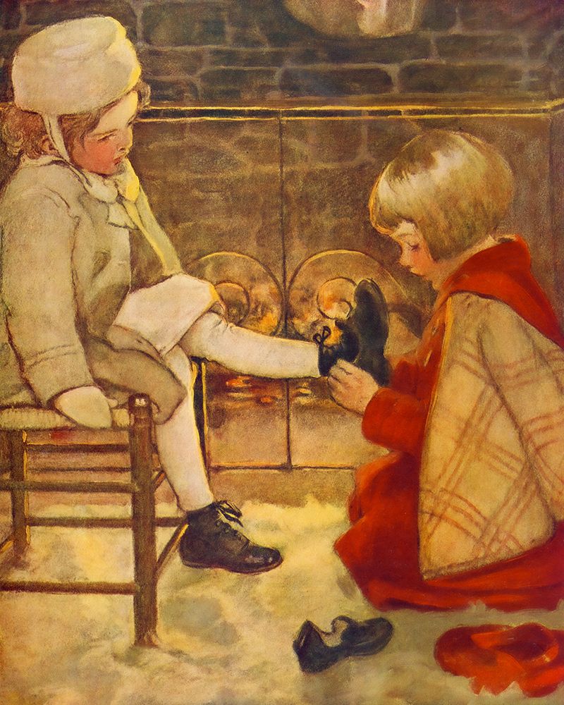 The Now-a-Days Fairy Book 1911 - A Modern Cinderella art print by Jessie Willcox Smith for $57.95 CAD
