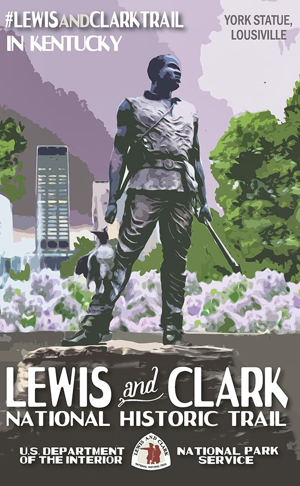 Kentucky Lewis and Clark Historic Trail Vintage Travel Poster art print by Vintage Travel Poster for $57.95 CAD