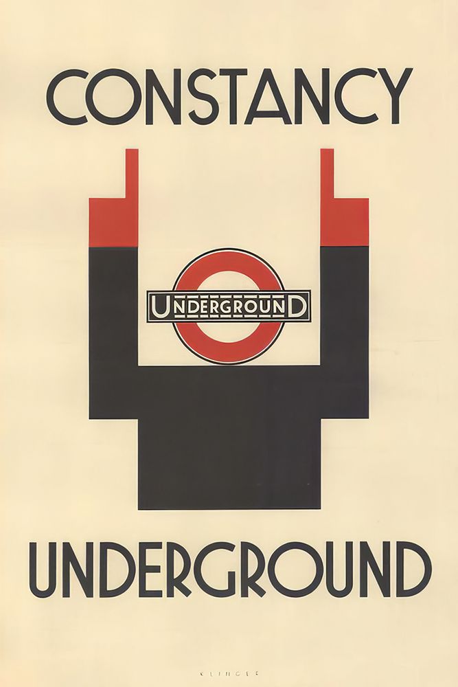 London Underground Constancy Julius Klinger art print by Vintage Travel Poster for $57.95 CAD