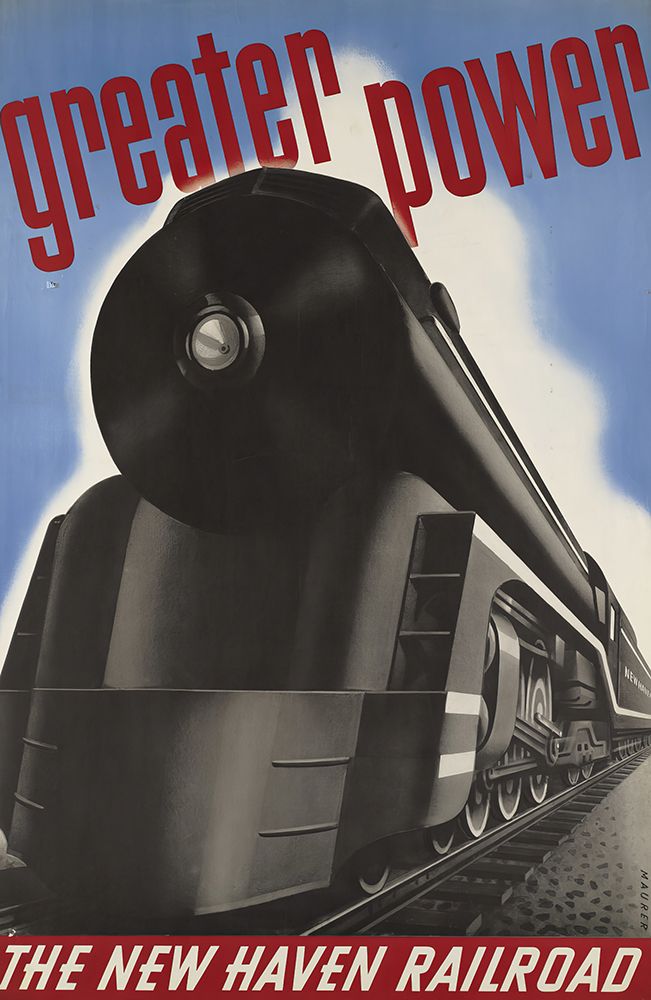 The New Haven Railroad Vintage Poster art print by Vintage Travel Poster for $57.95 CAD