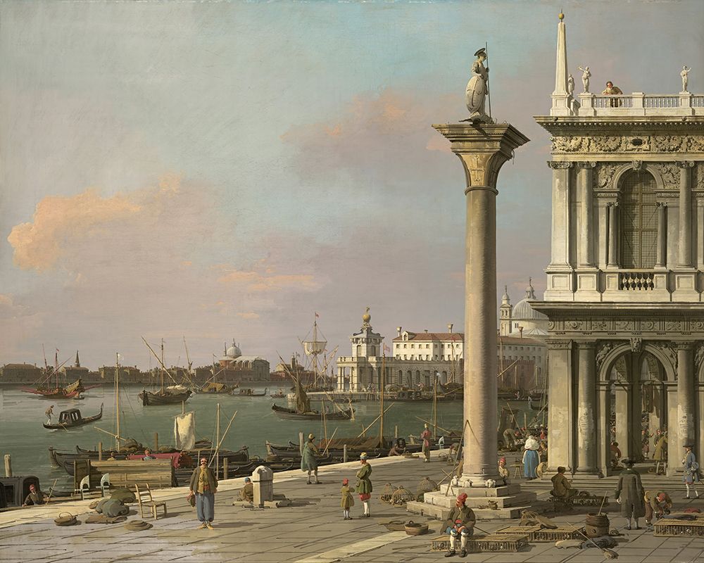 Bacino di San Marco From the Piazzetta art print by Canaletto for $57.95 CAD