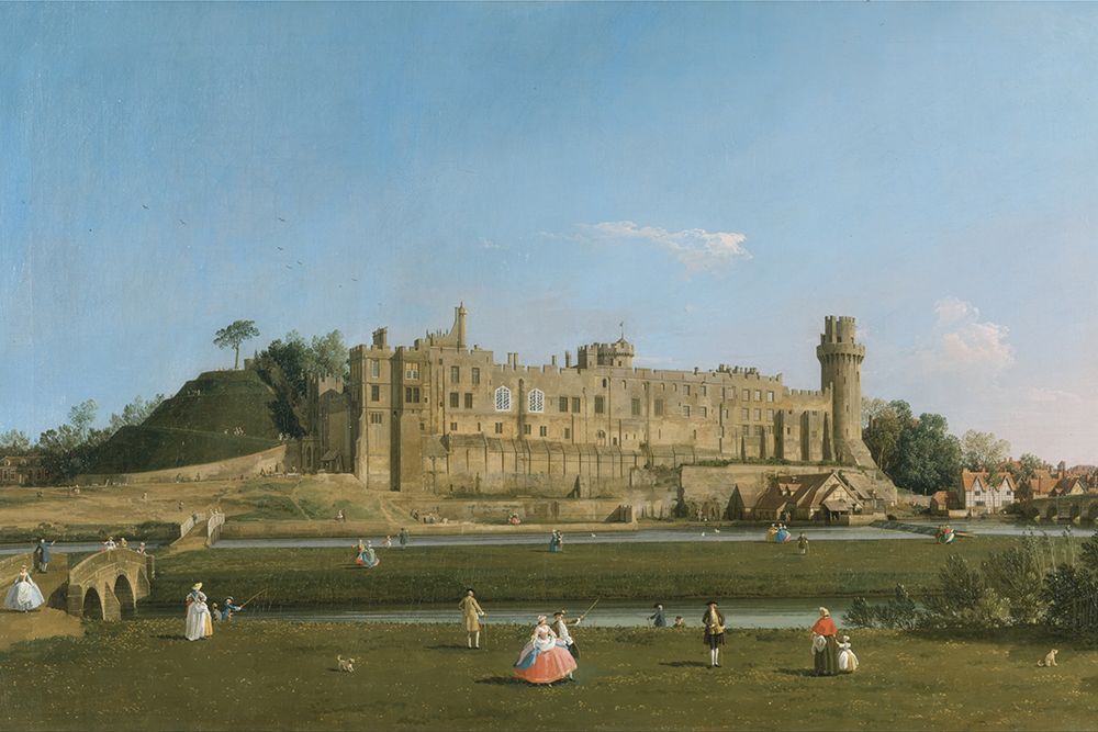 Warwick Castle art print by Canaletto for $57.95 CAD