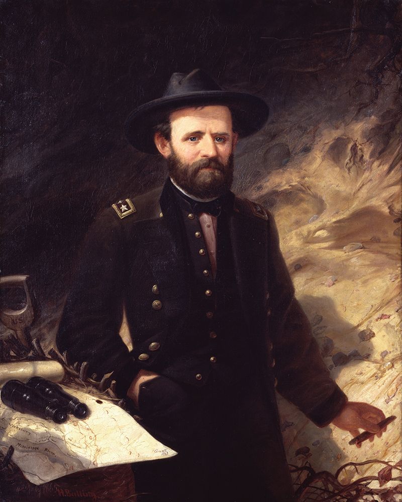 Ulysses S. Grant art print by Ole Peter Hansen Balling for $57.95 CAD