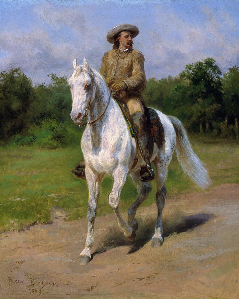 Col William F Cody art print by Rosa Bonheur for $57.95 CAD