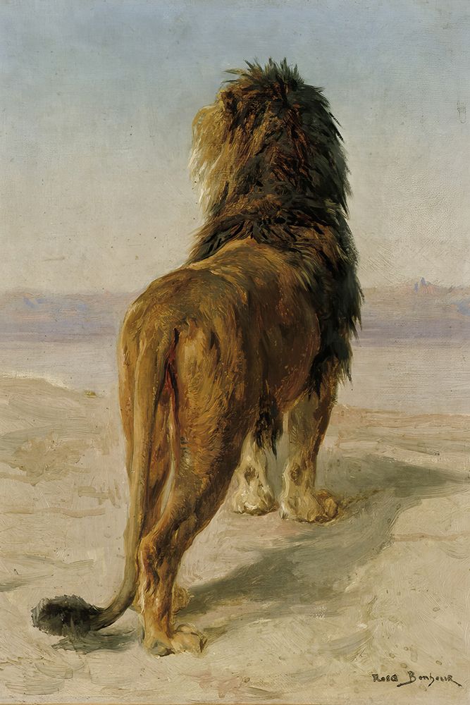 Lion 1850 art print by Rosa Bonheur for $57.95 CAD