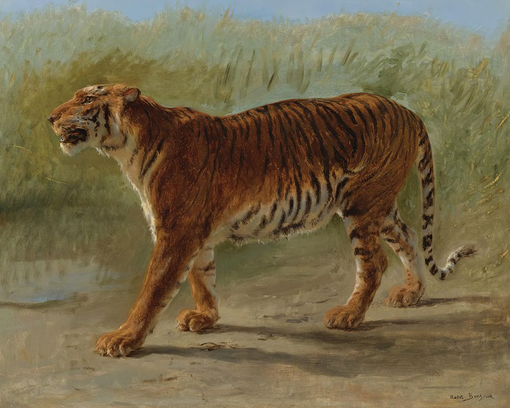 Royal Tiger 1850 art print by Rosa Bonheur for $57.95 CAD