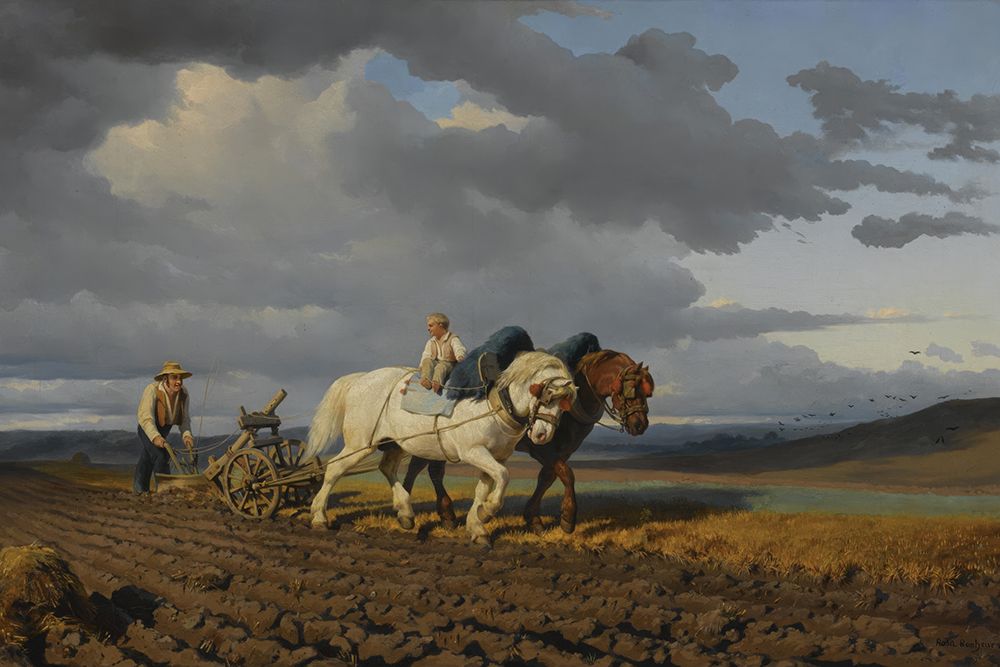 The Laborers 1844 art print by Rosa Bonheur for $57.95 CAD