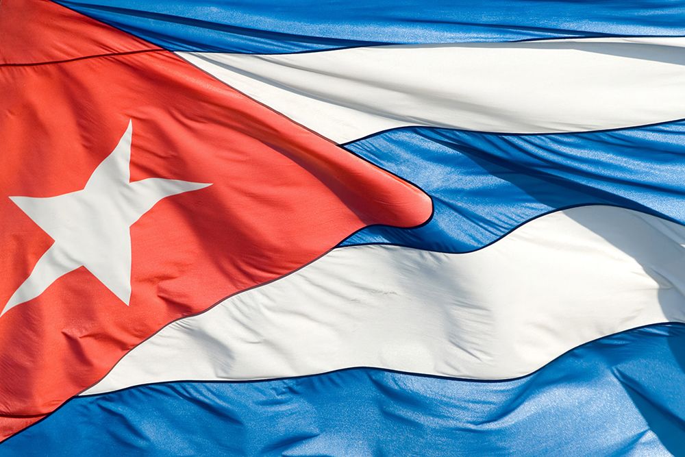 Cuban Flag art print by Flags of the World for $57.95 CAD