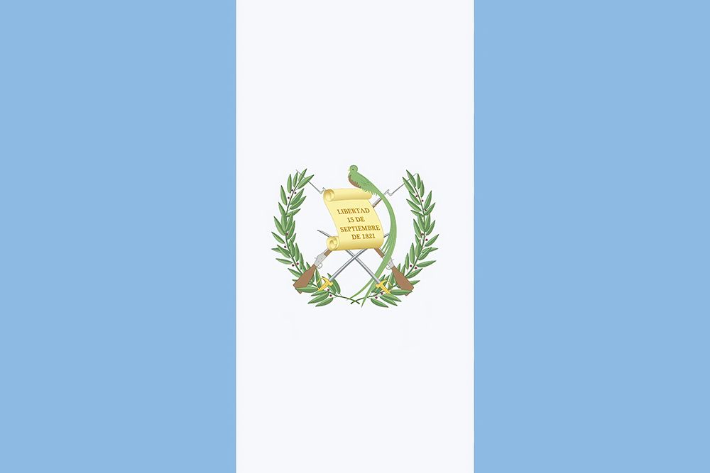 Guatamala Flag art print by Flags of the World for $57.95 CAD