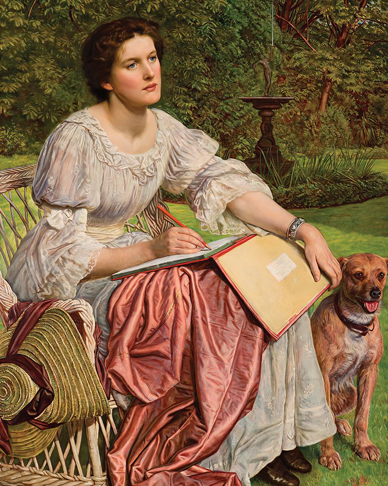 Miss Gladis M Holman Hunt art print by William Holman Hunt for $57.95 CAD