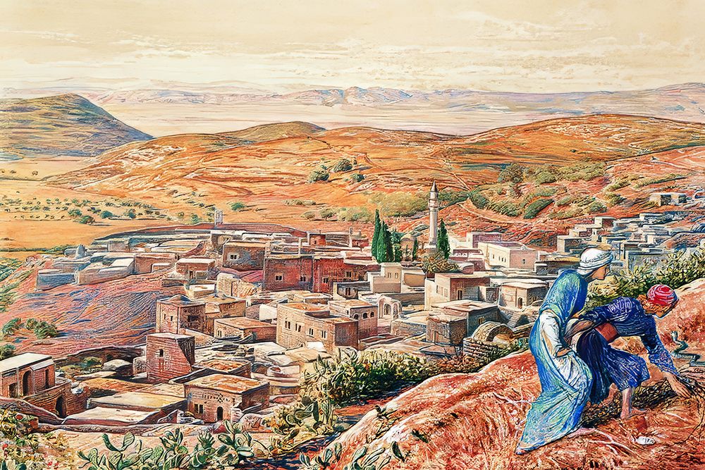 Nazareth Israel art print by William Holman Hunt for $57.95 CAD