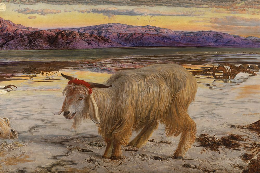 The Scapegoat art print by William Holman Hunt for $57.95 CAD