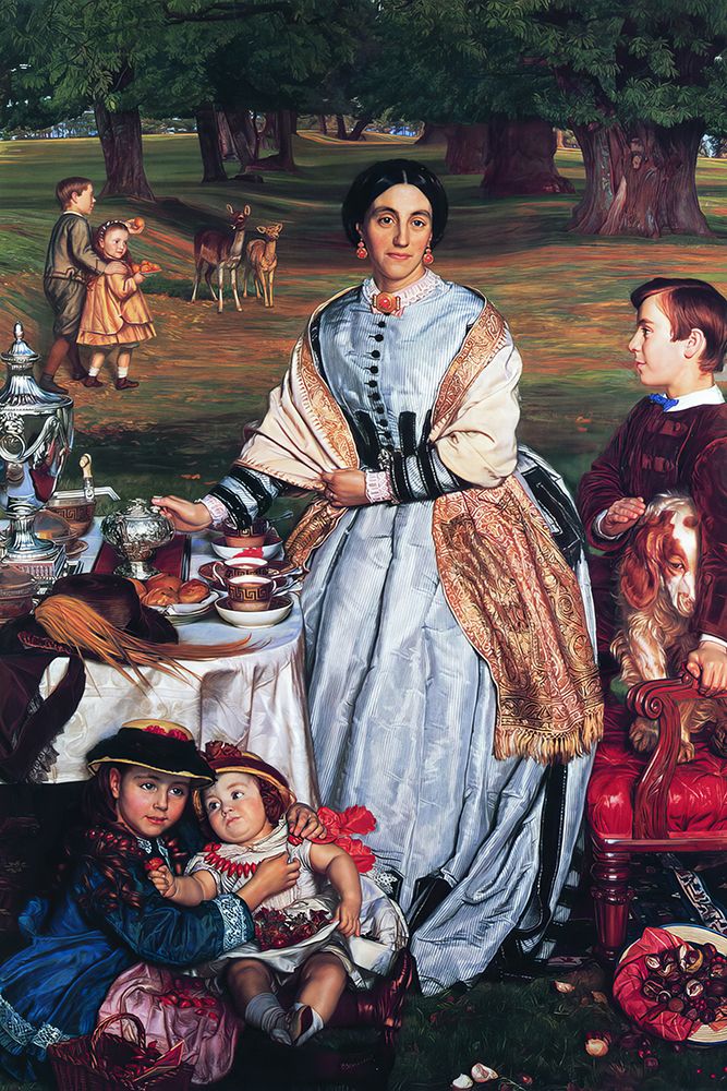 The Childrens Holiday art print by William Holman Hunt for $57.95 CAD