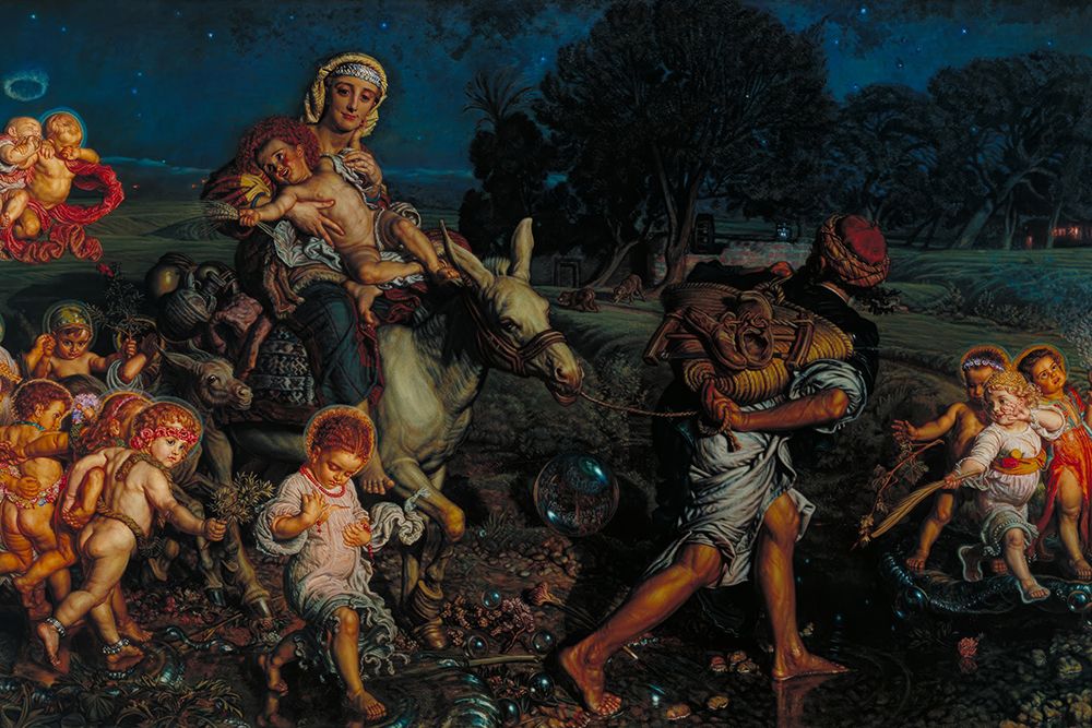 Triumph of the Innocents art print by William Holman Hunt for $57.95 CAD