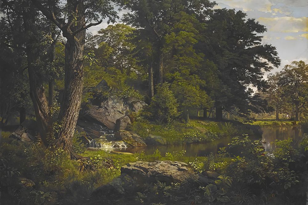 Landscape art print by William Trost Richards for $57.95 CAD