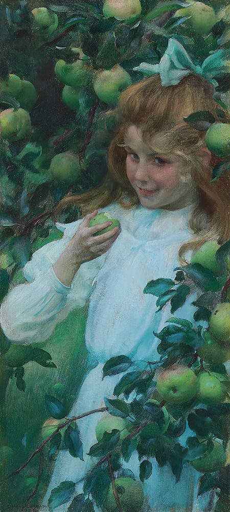 In the Orchard 1904 art print by Charles Courtney Curran for $57.95 CAD