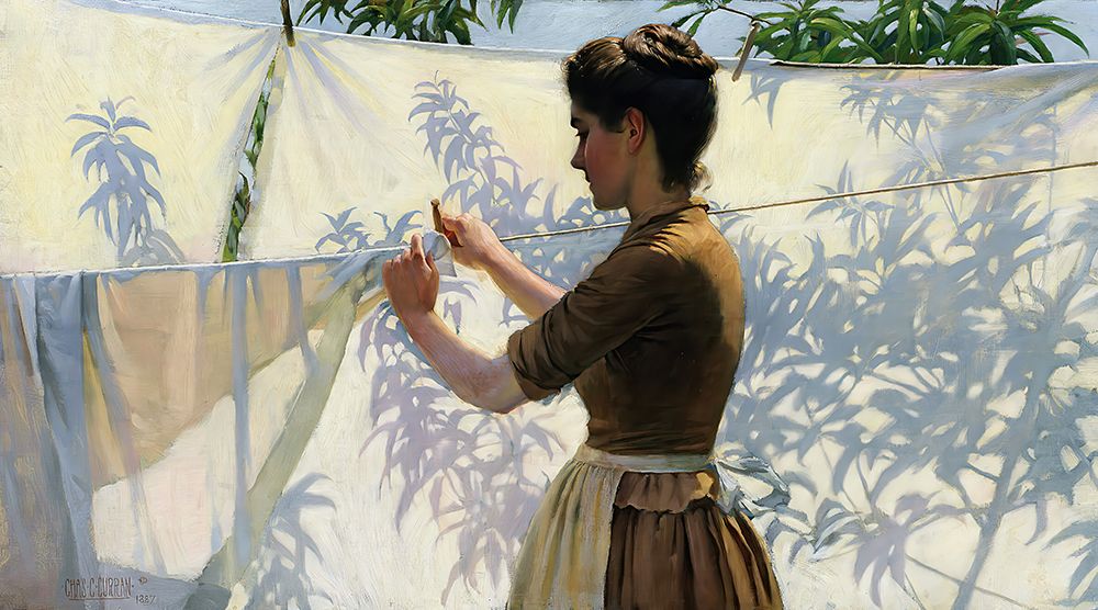 Shadows 1887 art print by Charles Courtney Curran for $57.95 CAD