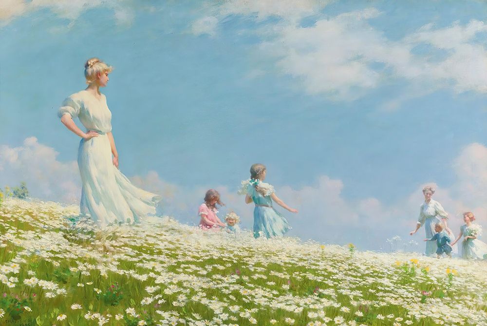 Summer 1906 art print by Charles Courtney Curran for $57.95 CAD