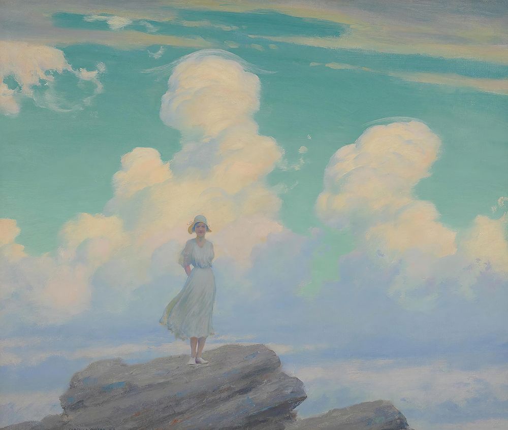 The Veiled Cloud 1926 art print by Charles Courtney Curran for $57.95 CAD