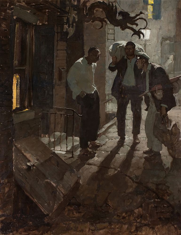 Man at the Crossroad 1924 art print by Dean Cornwell for $57.95 CAD