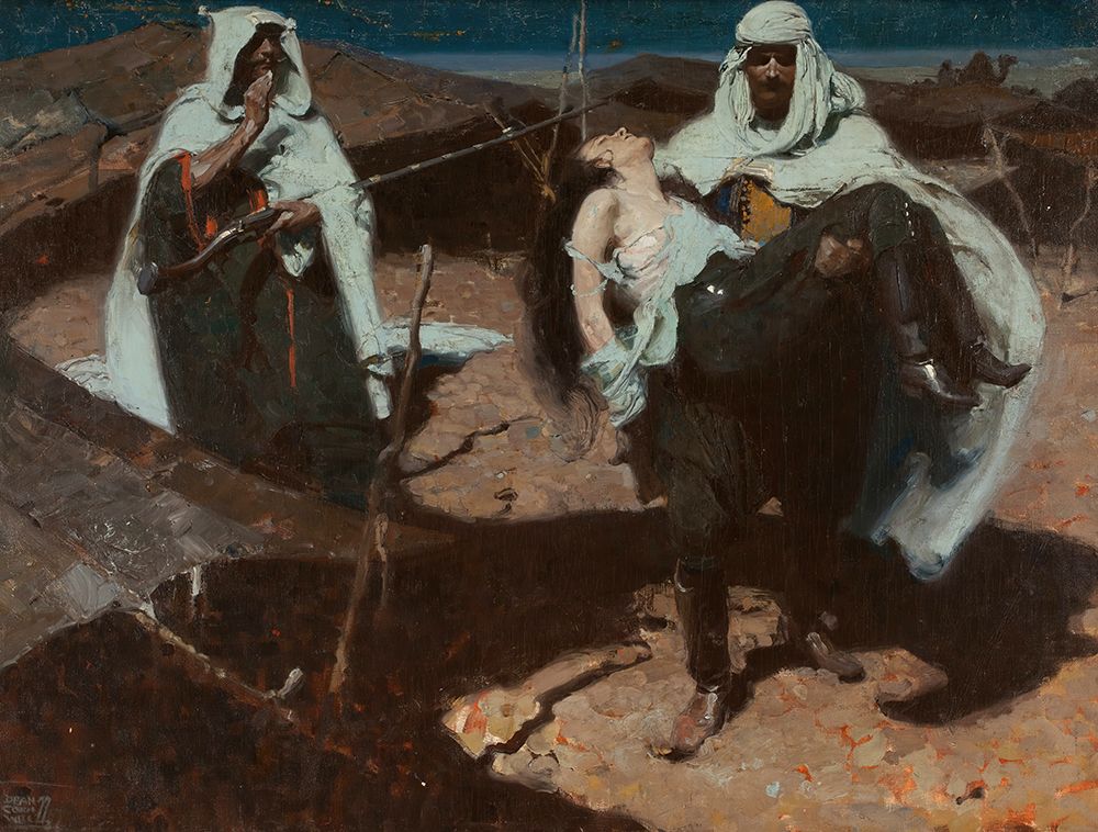 The Desert Healer 1922 art print by Dean Cornwell for $57.95 CAD