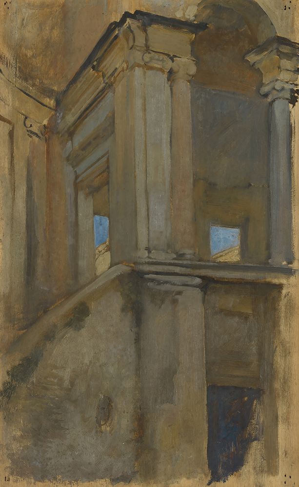 Architectural Study III art print by Edwin Austin Abbey for $57.95 CAD