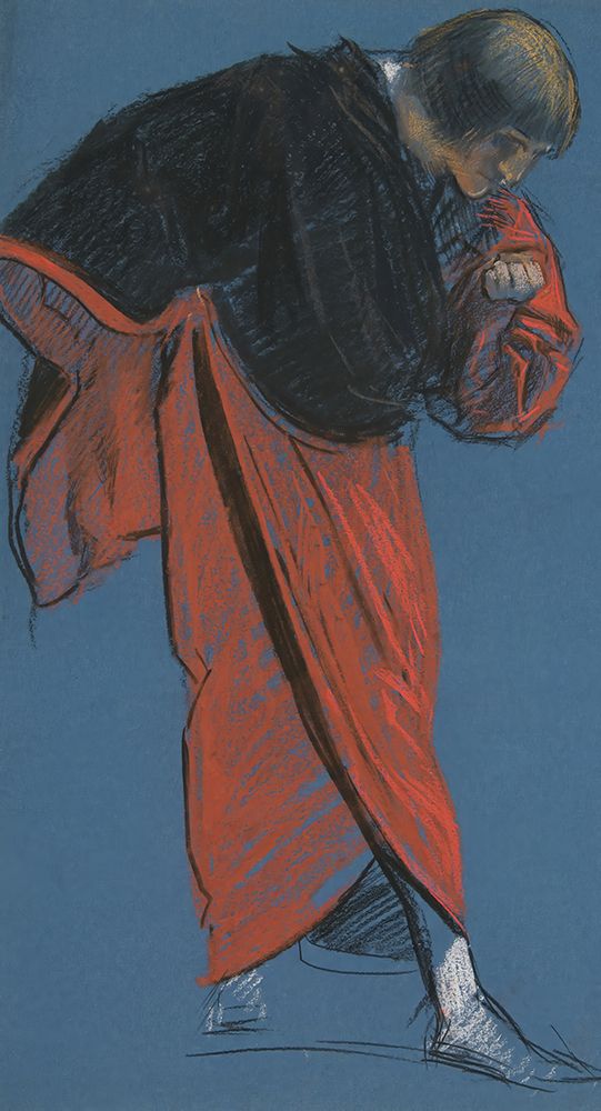 Figure study for Measure for Measure art print by Edwin Austin Abbey for $57.95 CAD