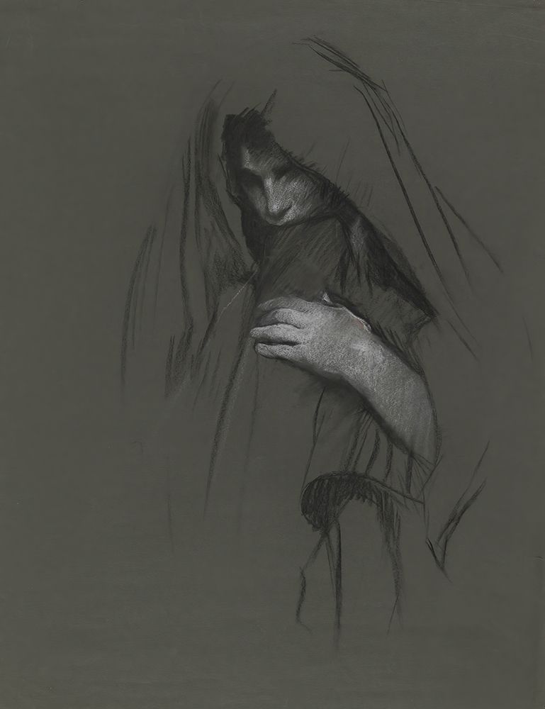 Mary, the Wife of Cleophas, study for The Three Marys art print by Edwin Austin Abbey for $57.95 CAD