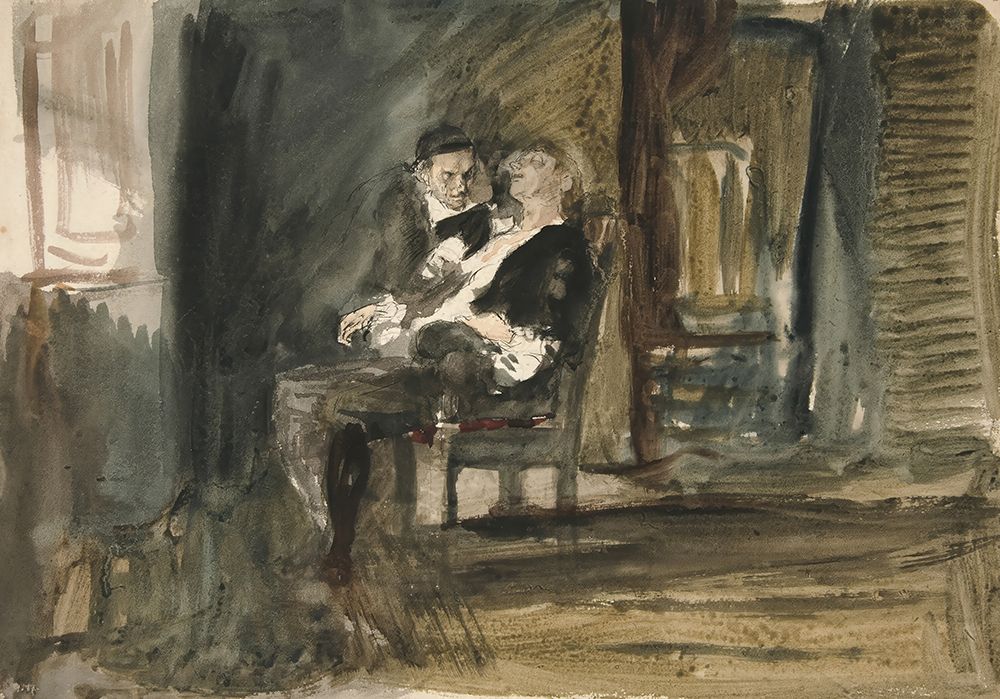 Study for The Scarlet Letter II art print by Edwin Austin Abbey for $57.95 CAD