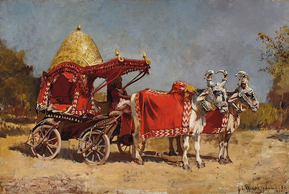 Native Gharry, or Cart 1882 art print by Edwin Lord Weeks for $57.95 CAD