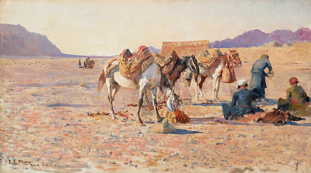 Near Ispahan art print by Edwin Lord Weeks for $57.95 CAD