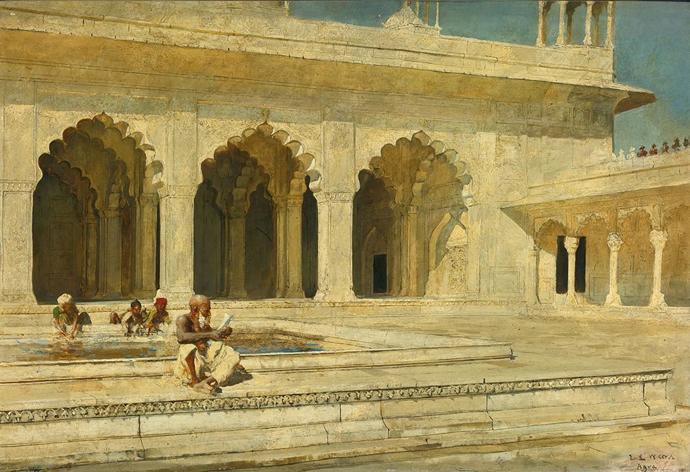 The Pearl Mosque, Agra art print by Edwin Lord Weeks for $57.95 CAD