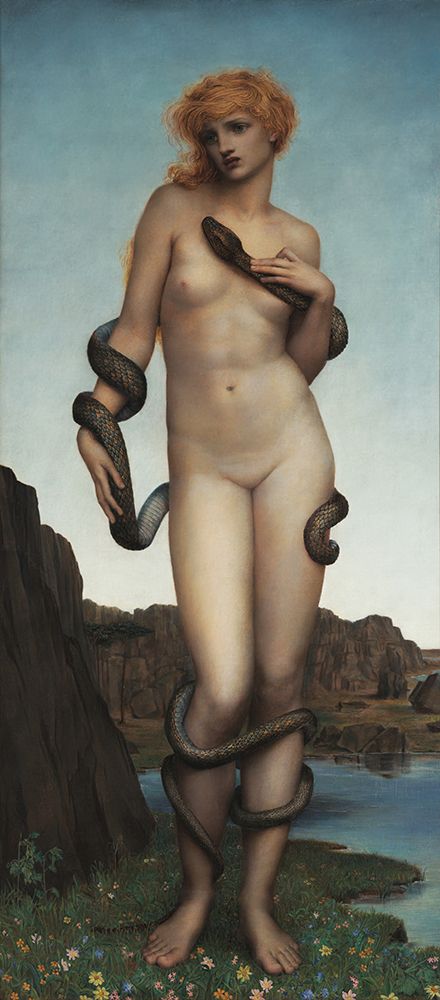Cadmus and Harmonia 1877 art print by Evelyn De Morgan for $57.95 CAD