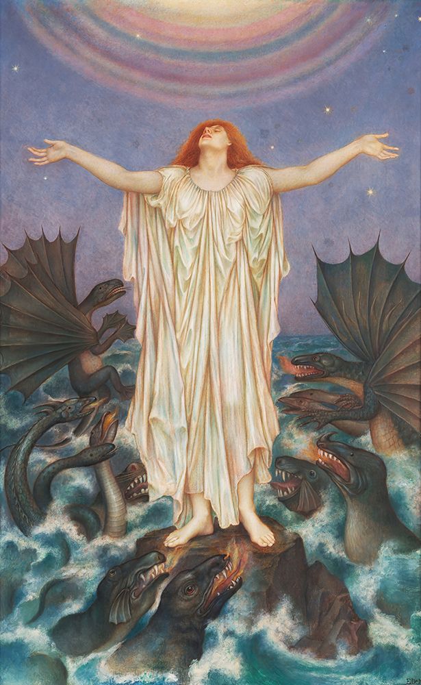 S.O.S. circa 1914 art print by Evelyn De Morgan for $57.95 CAD