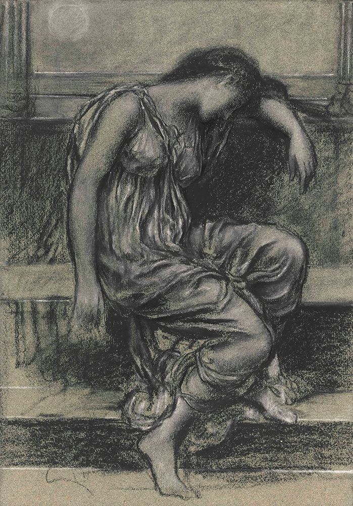 Study for In Memoriam art print by Evelyn De Morgan for $57.95 CAD