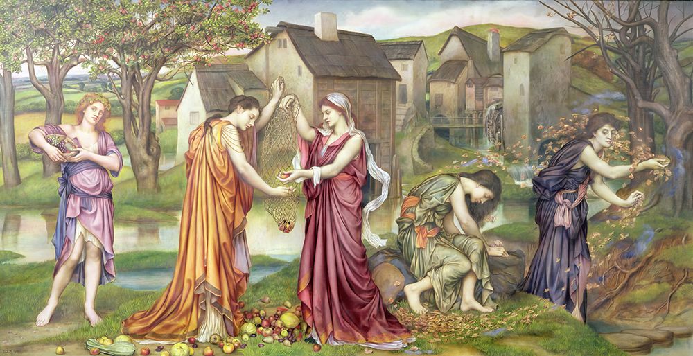 The Cadence of Autumn 1905 art print by Evelyn De Morgan for $57.95 CAD