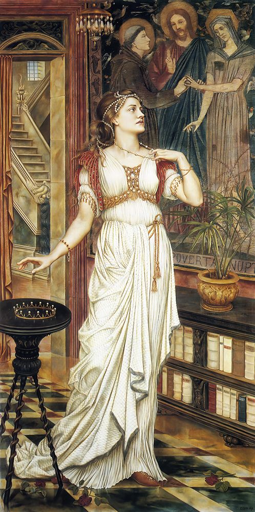 The Crown of Glory circa 1896 art print by Evelyn De Morgan for $57.95 CAD