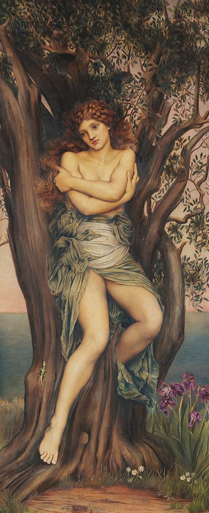 The Dryad 1884 art print by Evelyn De Morgan for $57.95 CAD