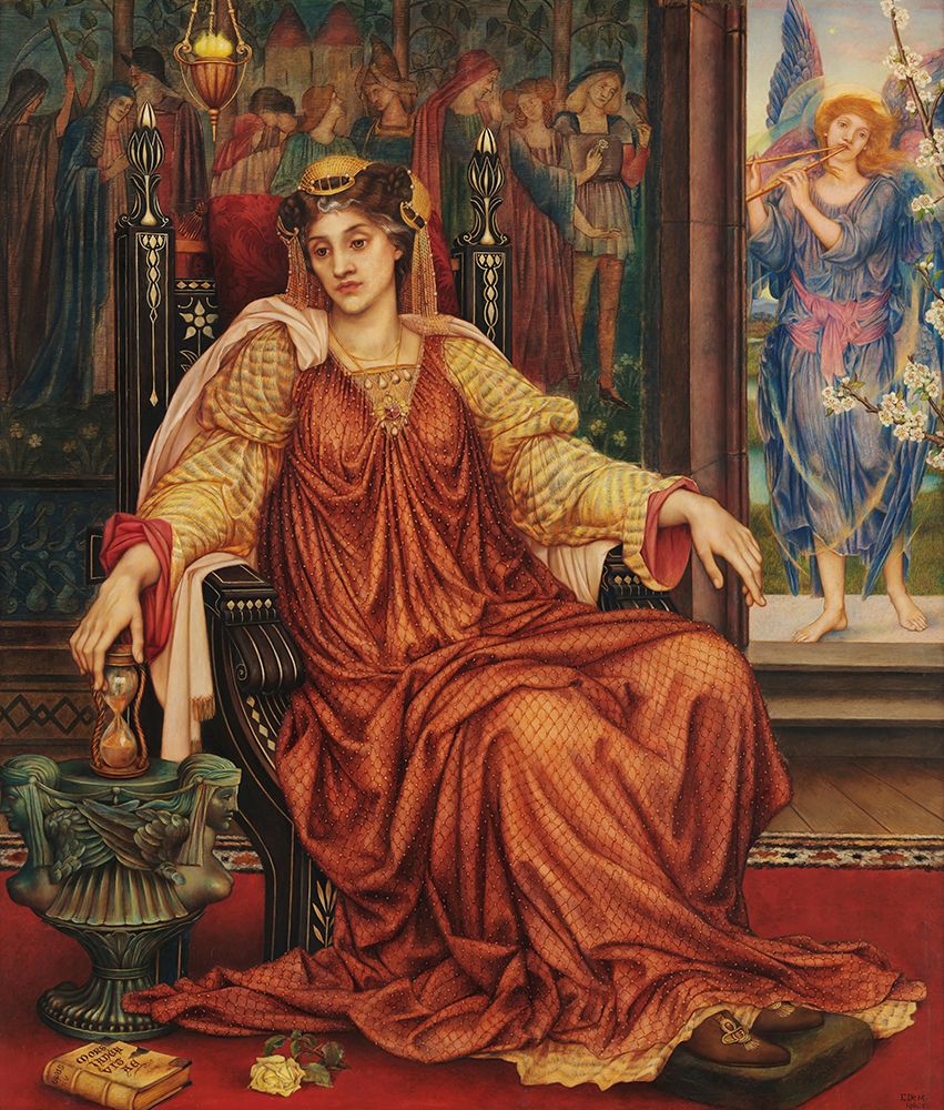 The Hour Glass art print by Evelyn De Morgan for $57.95 CAD