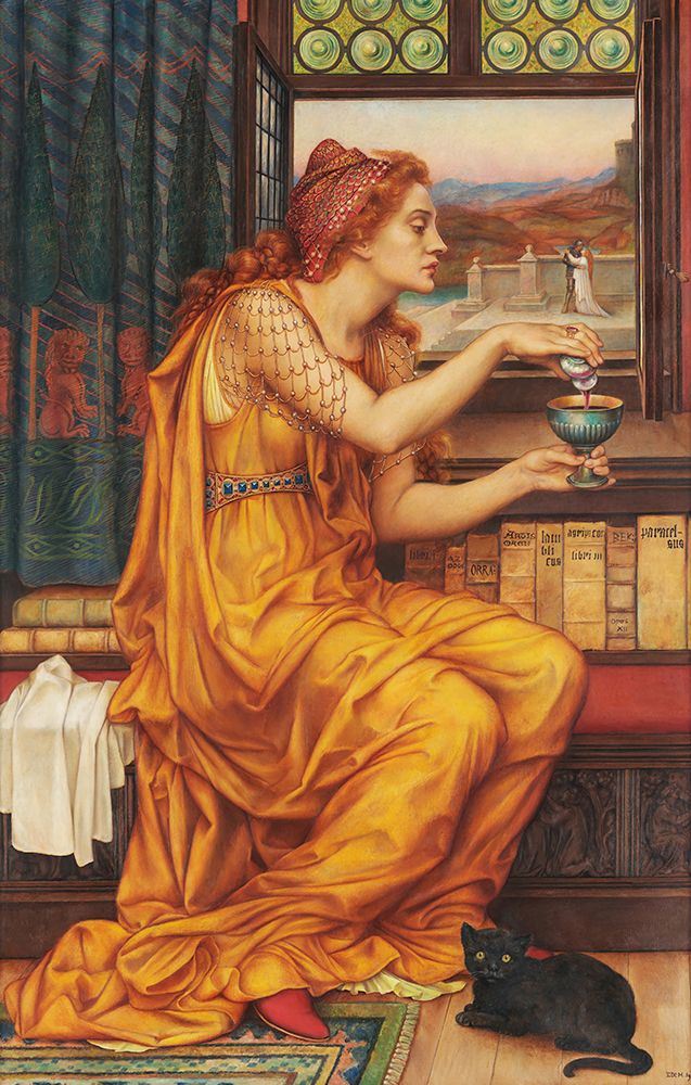 The Love Potion 1903 art print by Evelyn De Morgan for $57.95 CAD