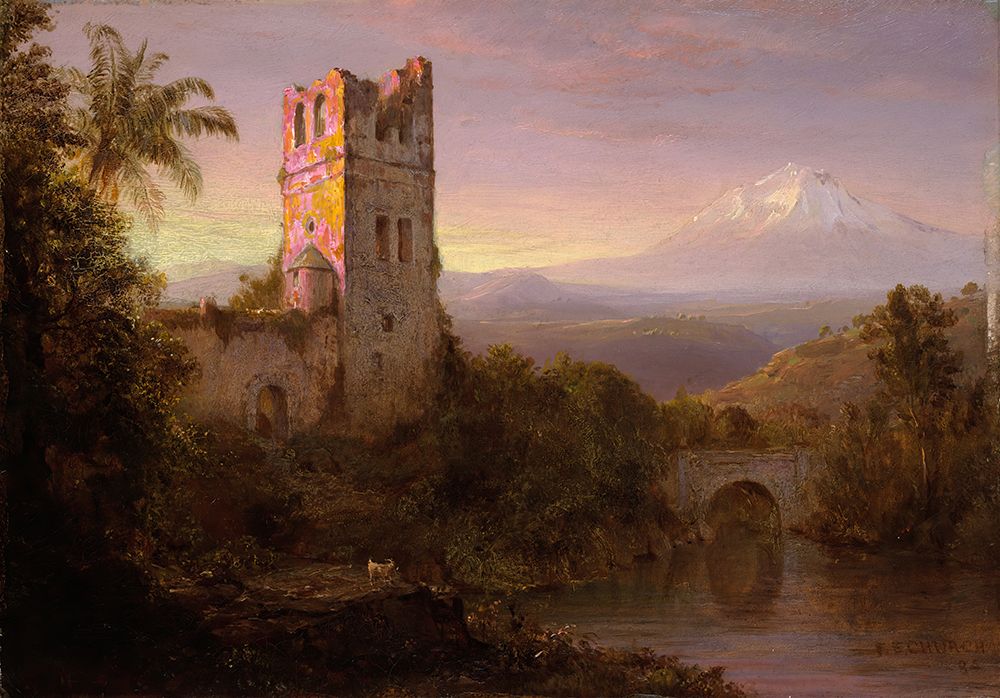 Chimborazo Volcano 1884 art print by Frederic Edwin Church for $57.95 CAD
