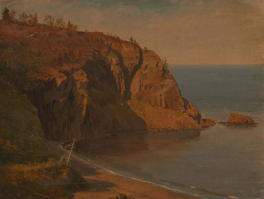 Coast of Grand Manan Island, Canada 1851 art print by Frederic Edwin Church for $57.95 CAD