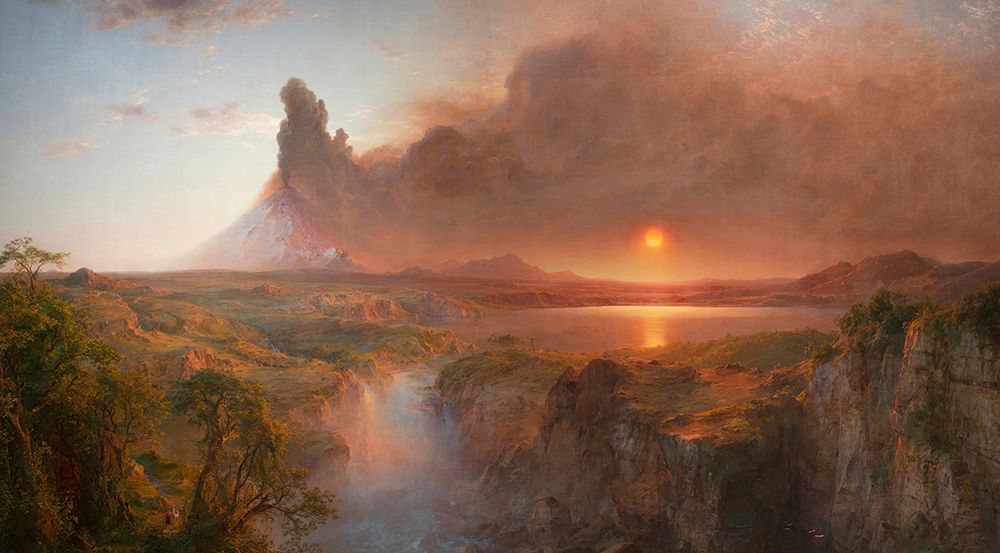 Cotopaxi 1862 art print by Frederic Edwin Church for $57.95 CAD