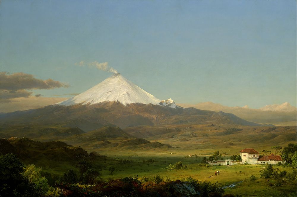 Cotopaxi art print by Frederic Edwin Church for $57.95 CAD