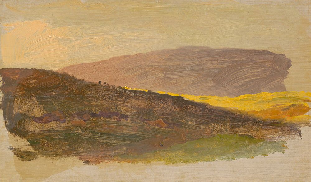 Hillside 1870 art print by Frederic Edwin Church for $57.95 CAD