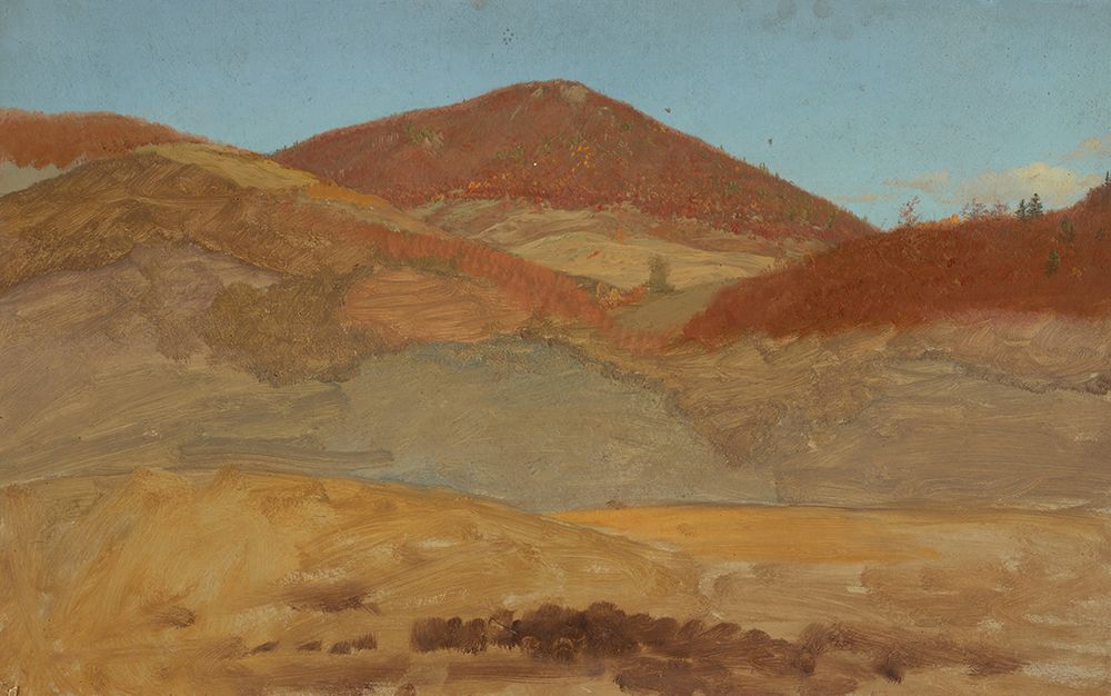 Hilly Landscape, Autumn 1870 art print by Frederic Edwin Church for $57.95 CAD